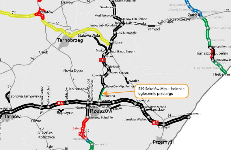 S19 Sokołów-Jasionka będzie rozbudowana