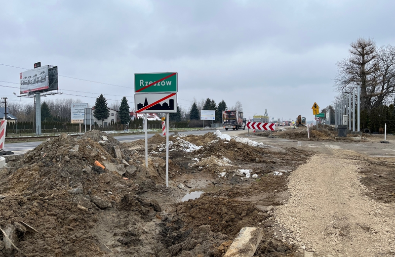 Czasowe utrudnienia na rzeszowskim łączniku autostrady A4