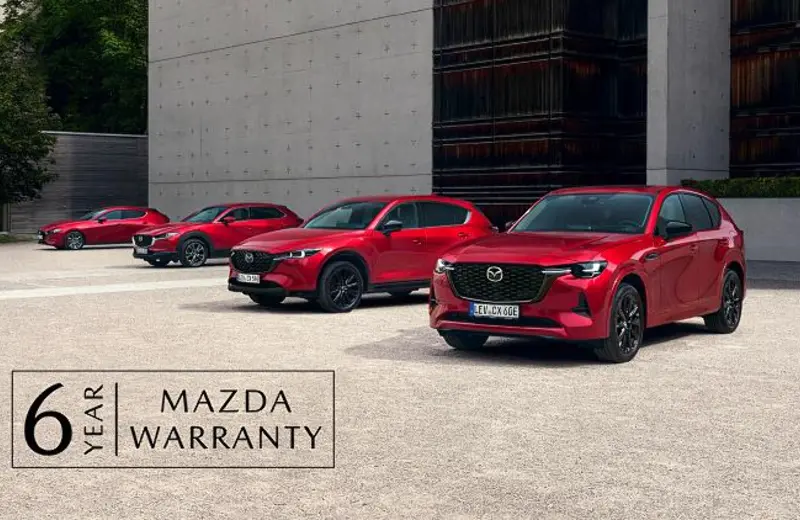 Mazda udziela sześcioletniej gwarancji na nowy samochód w całej Europie