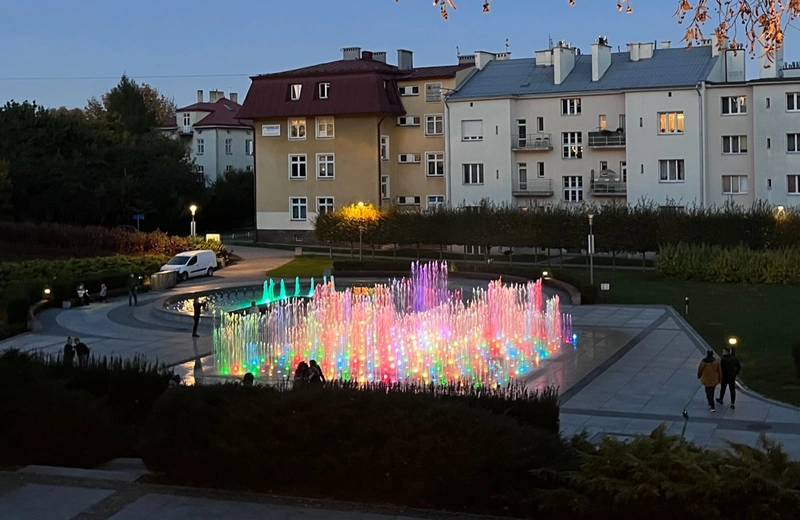 Zmiany w harmonogramie pokazów fontanny multimedialnej. Sobotnie pokazy odwołane