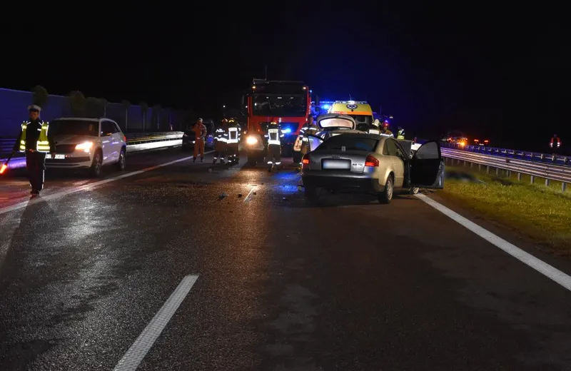 Tragiczny wypadek na autostradzie A4. Nie żyje 42-letni mieszkaniec Rzeszowa