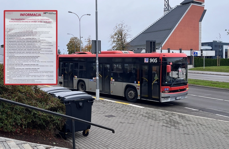 ZNICZ. Komunikacja miejska w okresie Wszystkich Świętych