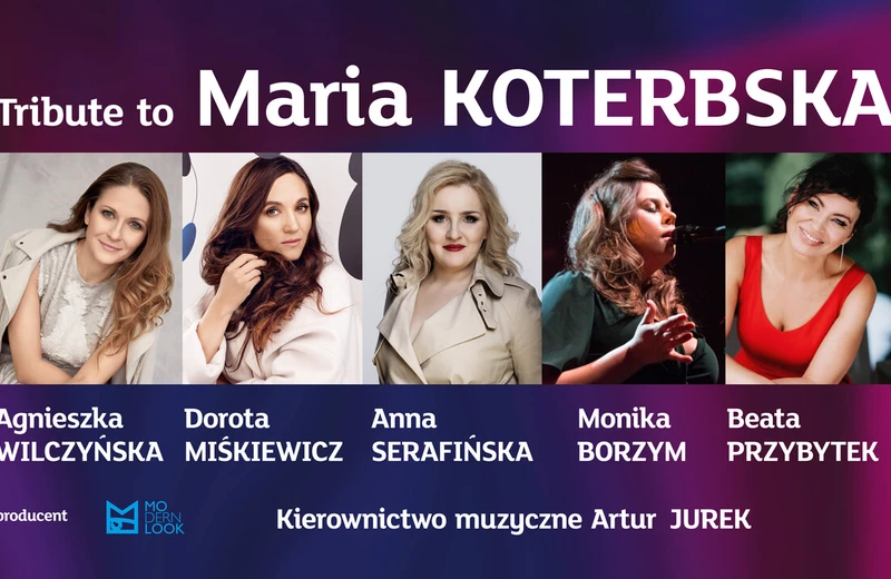 "Tribute to Maria Koterbska" - muzyczne wspomnienie o królowej swingu w Filharmonii