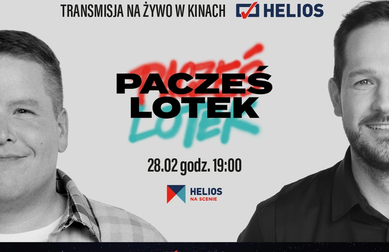 Pacześ i Lotek Tour - transmisja na żywo w kinach Helios