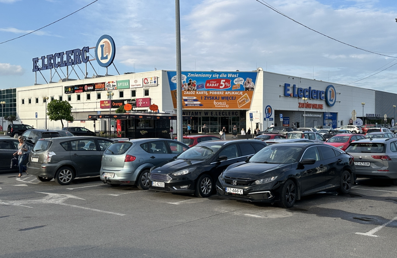 E. Leclerc Rzeszów wprowadza system parkingowy