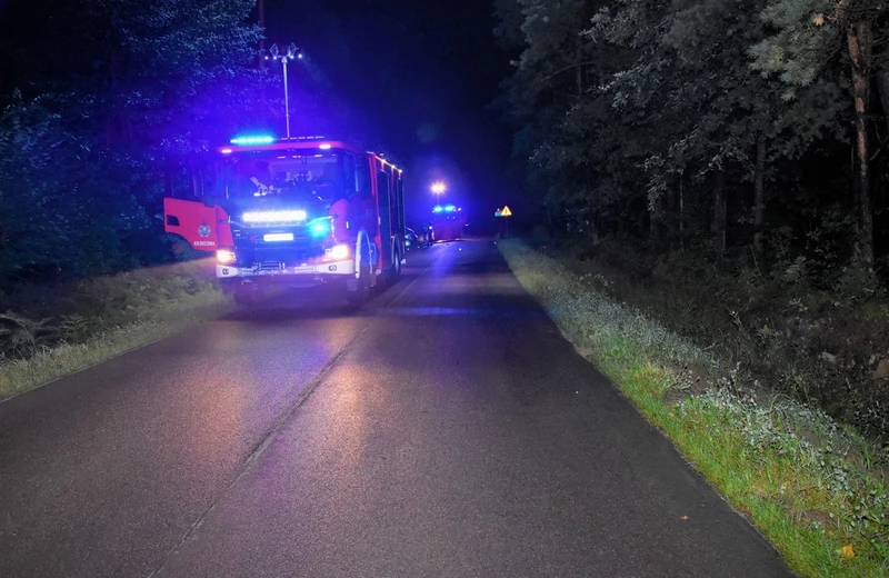 Tragiczny wypadek w Leszczach. Nie żyje 22-letni rowerzysta