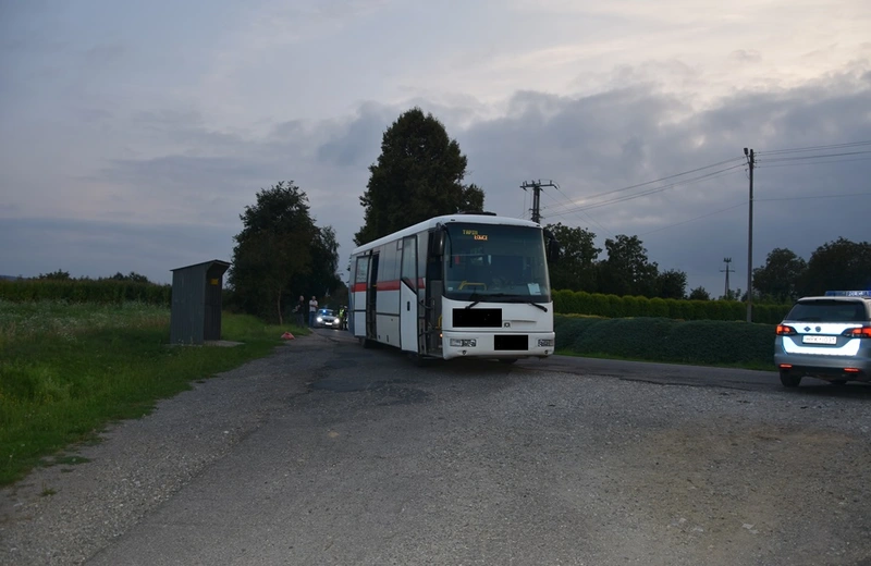 39-letni mężczyzna śmiertelnie potrącony przez autobus