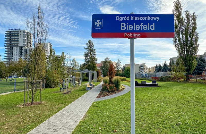 Mini-park na os. Pobitno otrzymał nazwę „Bielefeld”