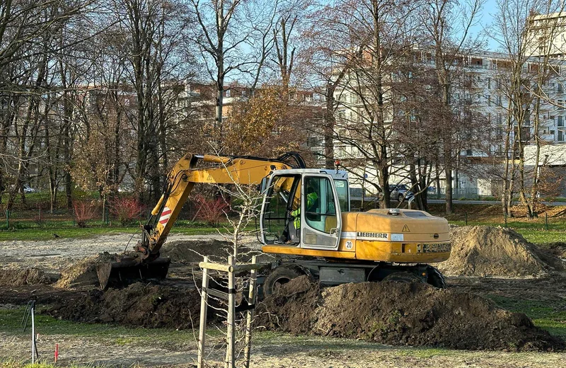 Park na Słocinie będzie bardziej atrakcyjny. Trwa rewitalizacja [ZDJĘCIA]