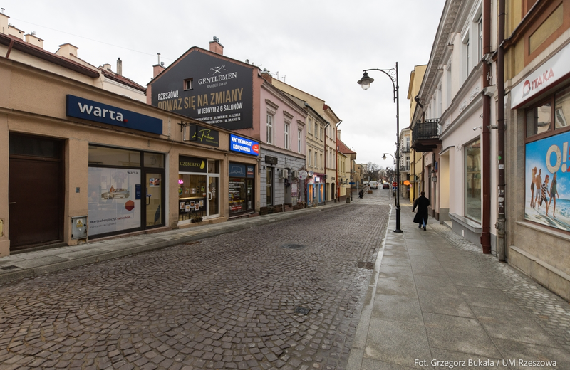 Nowy chodnik w centrum Rzeszowa już gotowy