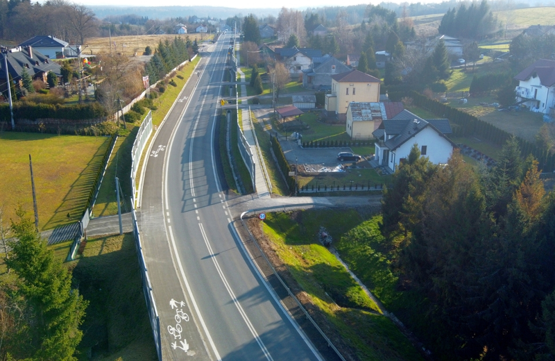 Zakończono przebudowę odcinka DK84 między Sanokiem a Zagórzem [ZDJĘCIA]