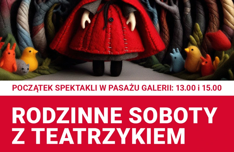 Bezpłatne teatrzyki dla dzieci w centrum handlowym w Krasnem