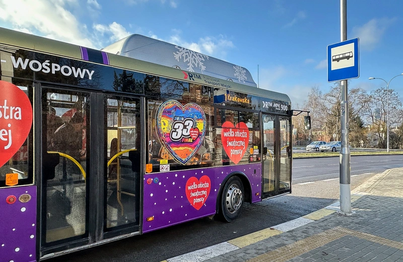 MPK Rzeszów uruchamia specjalne linie autobusowe w dniu 33. Finału WOŚP