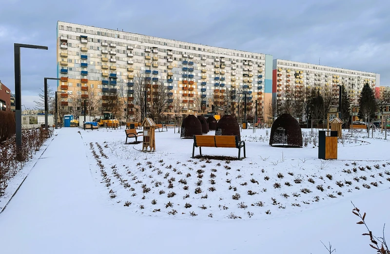 Nowy park kieszonkowy w Rzeszowie na ukończeniu [ZDJĘCIA]