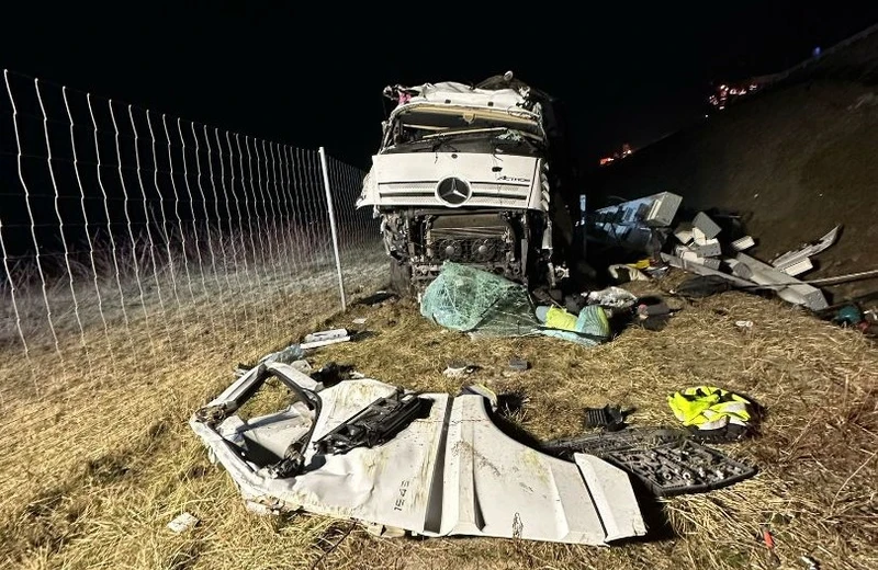 Tragiczny wypadek na autostradzie A4 w Chałupkach. 54-latek zginął na miejscu