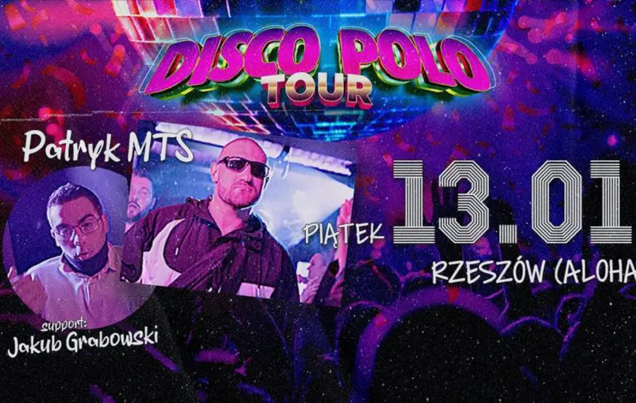 Disco Polo Tour: Patryk MTS i Jakub Grabowski