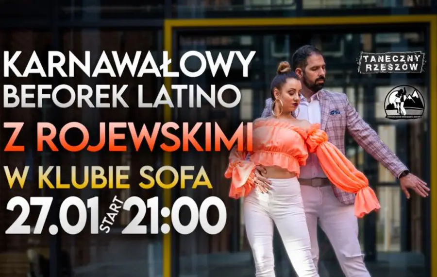 Karnawałowy beforek latino z Rojewskimi