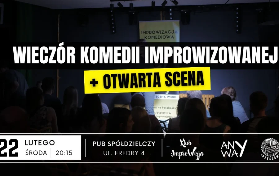 Wieczór komedii improwizowanej + otwarta scena