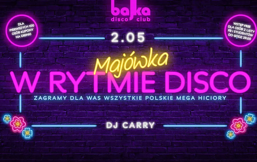 Majówka w rytmie disco