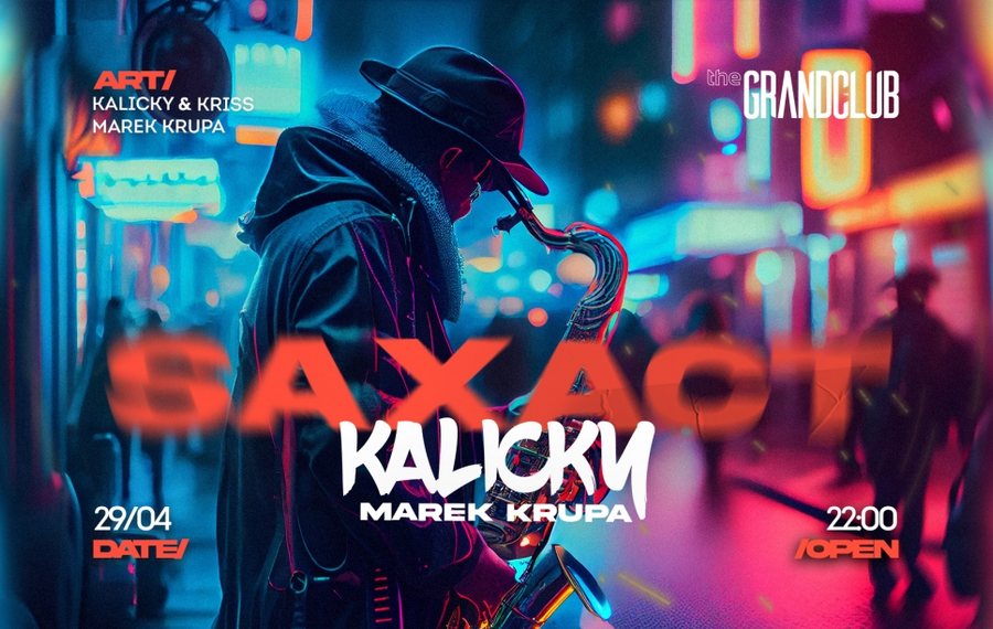 Sax Live: Kalicky, Marek Krupa, Kriss