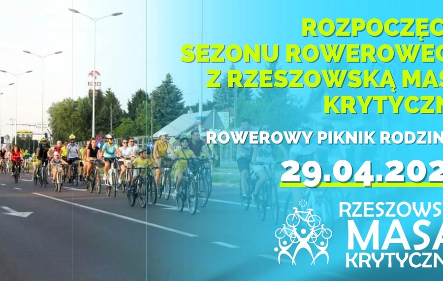 Rzeszowska Masa Krytyczna: Rozpoczęcie Sezonu Rowerowego