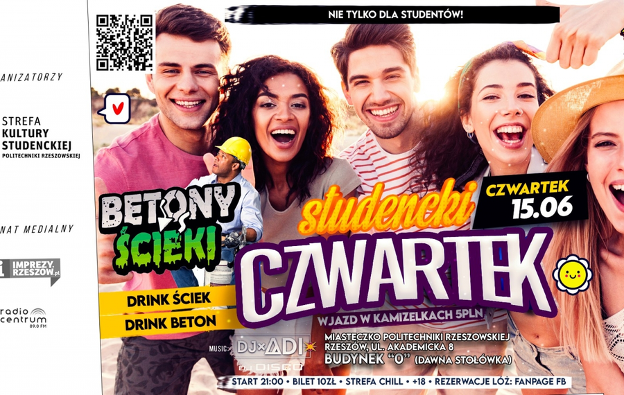 Studencki czwartek: Betony vs Ścieki