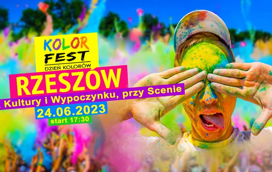 Kolor Fest Rzeszów - Dzień Kolorów Holi 