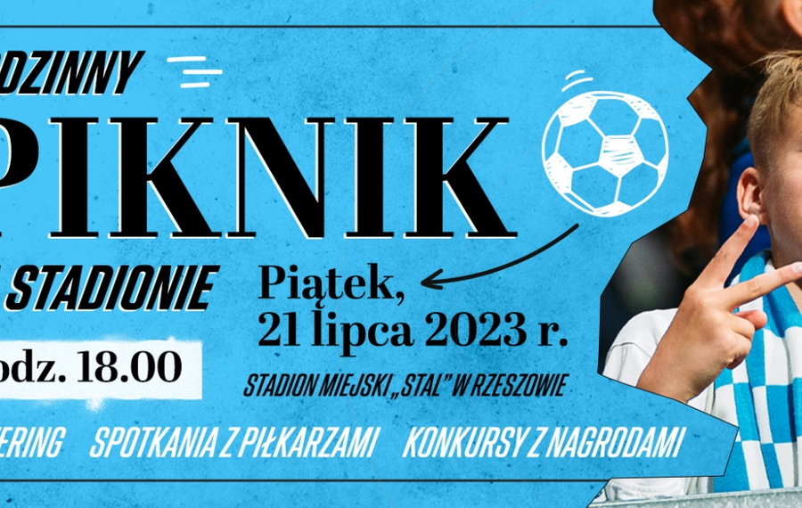 Rodzinny piknik na stadionie