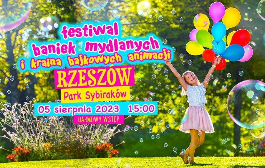 Festiwal Baniek Mydlanych i Kraina Bajkowych Animacji