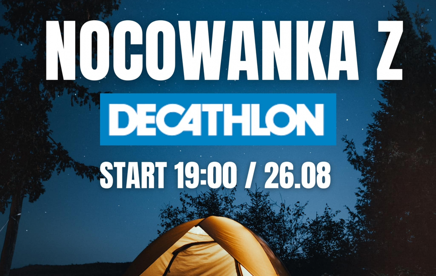 Nocowanka z Decathlon