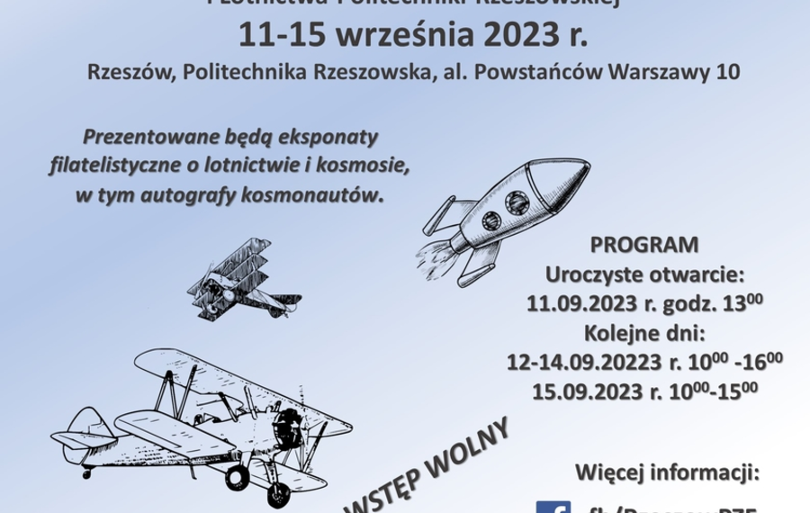 Lotnictwo i kosmos. Podróż w przestrzeń - wystawy filatelistyczna