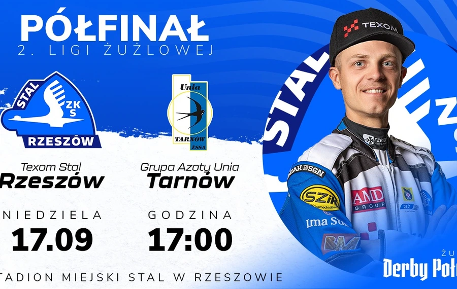 Żużlowe derby południa: Texom Stal Rzeszów vs Grupa Azoty Unia Tarnów