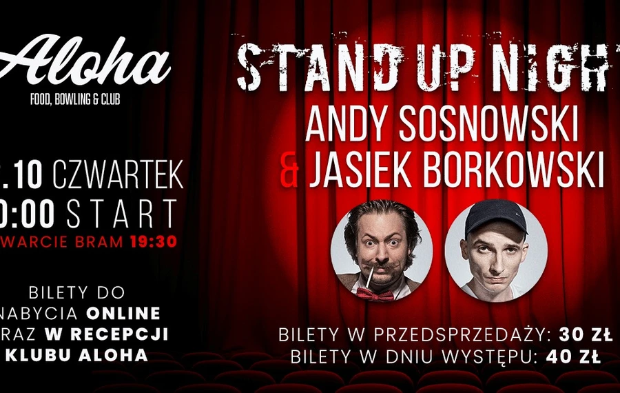 Stand up Night - Andy Sosnowski & Jasiek Borkowski