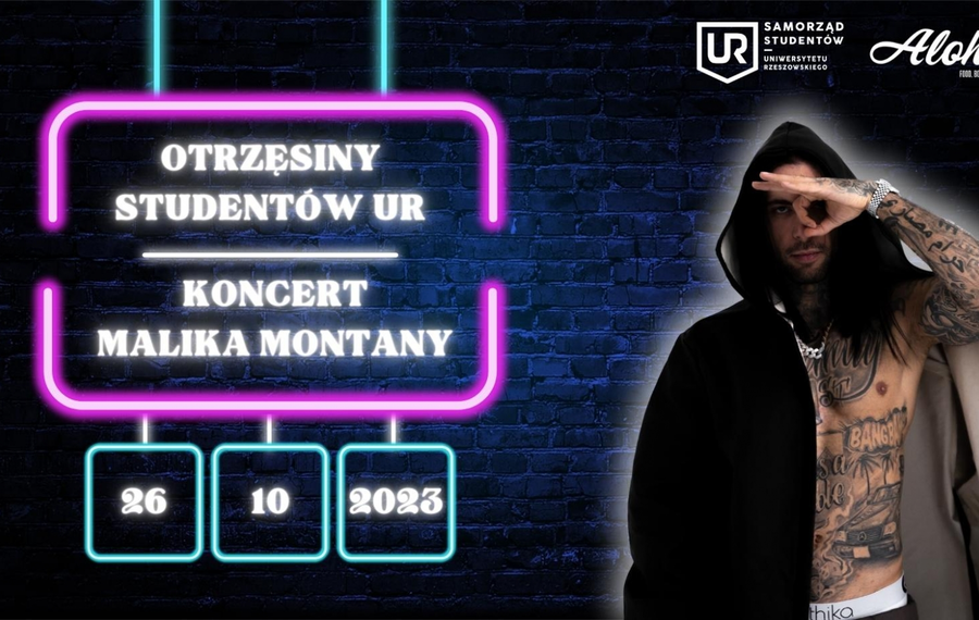 Otrzęsiny studentów UR / Koncert Malika Montany