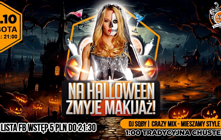 Na Halloween Zmyję Makijaż