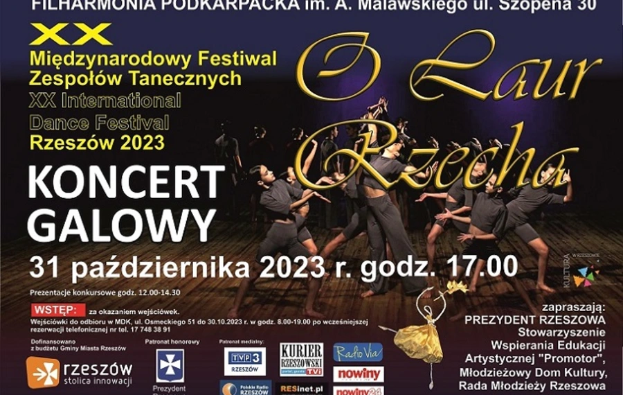 XX Międzynarodowy Festiwal Zespołów Tanecznych "O Laur Rzecha"