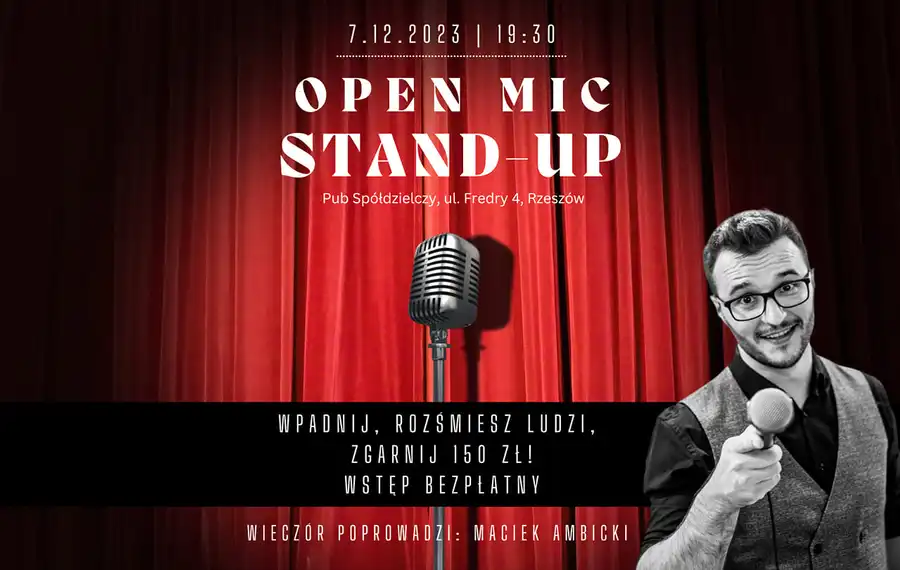 VII Wieczór Stand-Up Comedy Open Mic