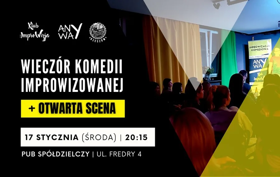 Wieczór komedii improwizowanej + otwarta scena