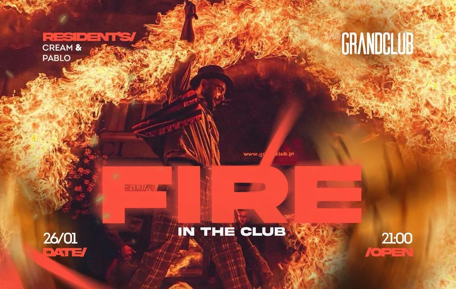 Fire in the club