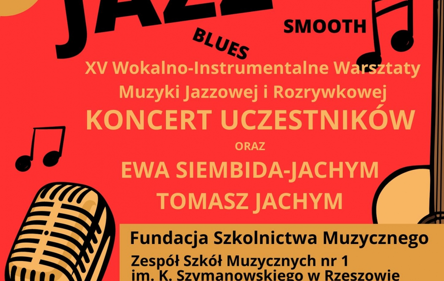 Koncert uczestników XV Wokalno-instrumentalnych Warsztatów Muzyki Jazzowej i Rozrywkowej