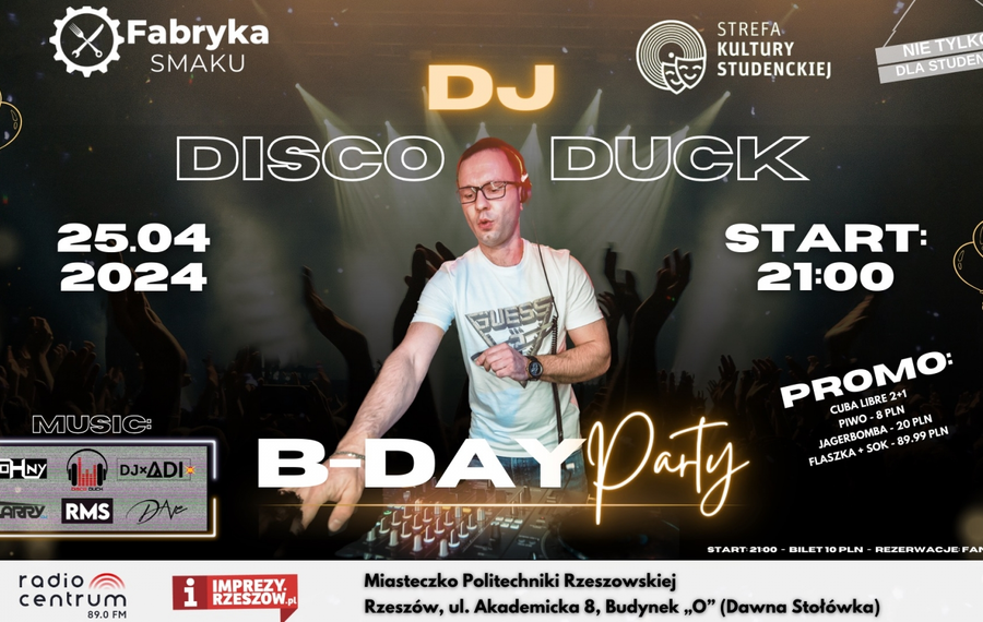 Dj Disco Duck - B-Day Party