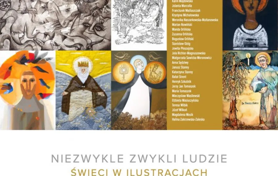 Niezwykle zwykli ludzie. Święci w ilustracjach