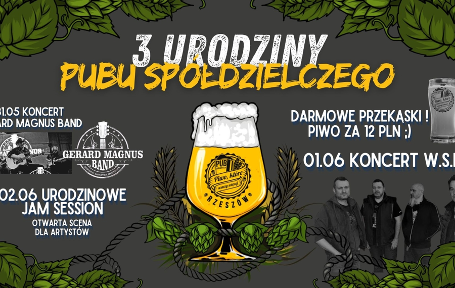 3. urodziny Pubu Spółdzielczego