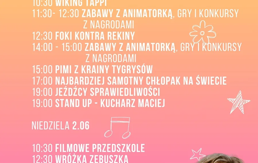 Dzień Dziecka w Kinie za Rogiem Cafe