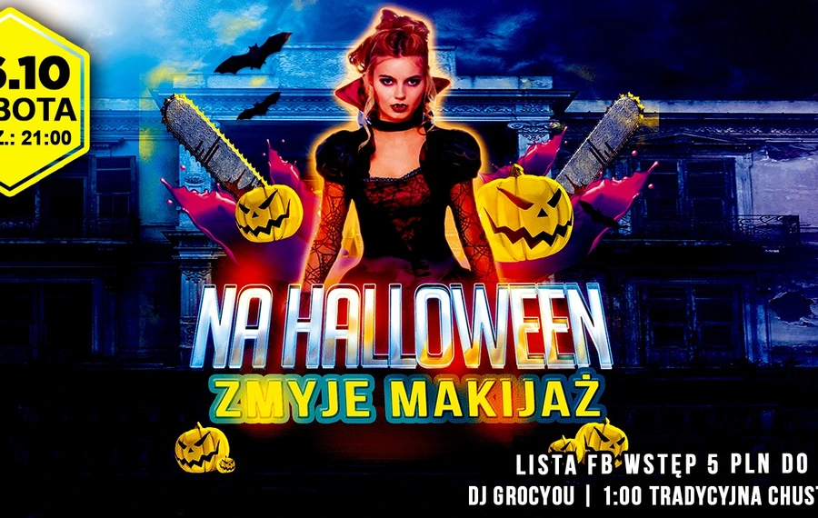 Na Halloween zmyję makijaż