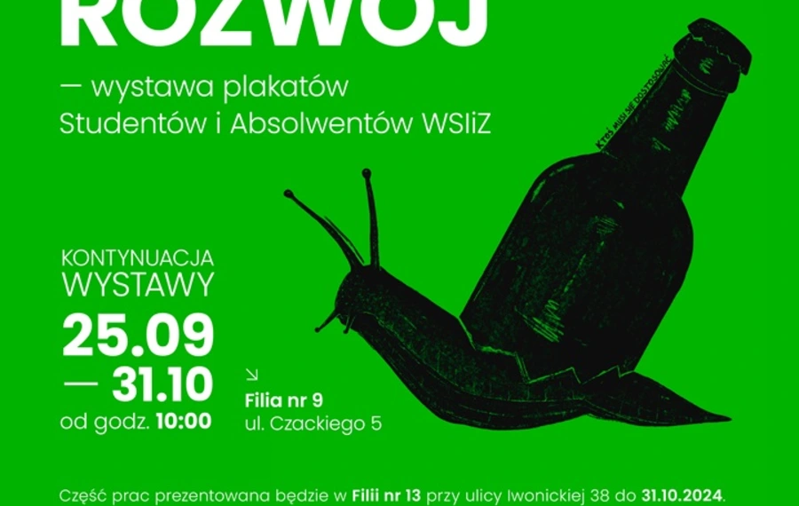 Zrównoważony rozwój: wystawa plakatów studentów i absolwentów WSIiZ