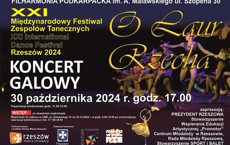 XXI Międzynarodowy Festiwal Zespołów Tanecznych “O Laur Rzecha"