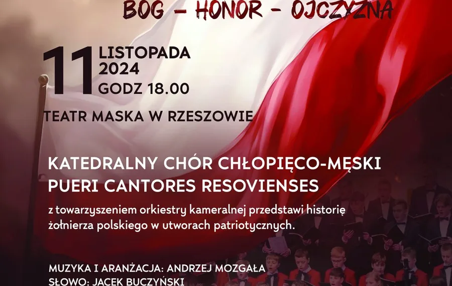 Koncert Patriotyczny "Bóg - Honor - Ojczyzna"