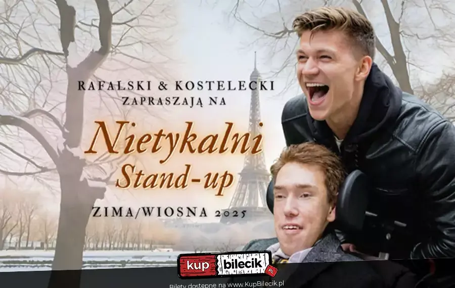 Stand-up trasa Nietykalni: Kuba Rafalski i Roman Kostelecki