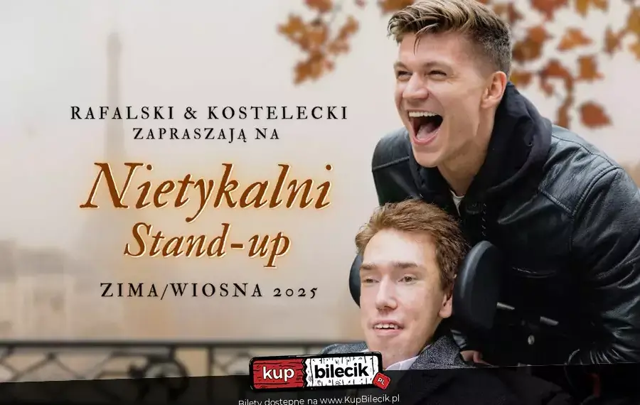 Stand-up trasa Nietykalni: Kuba Rafalski i Roman Kostelecki